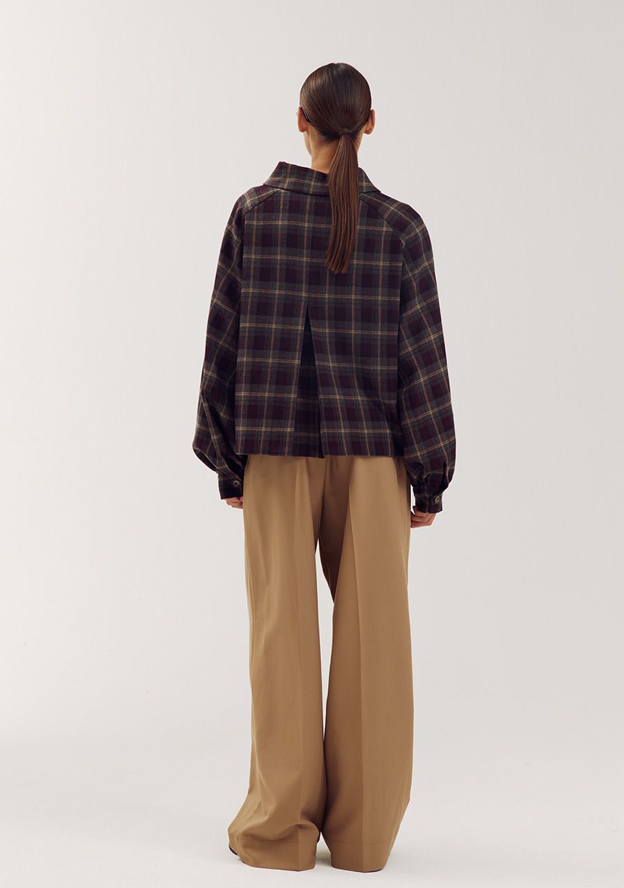 Rylee Jacket - Tipsy Red Check