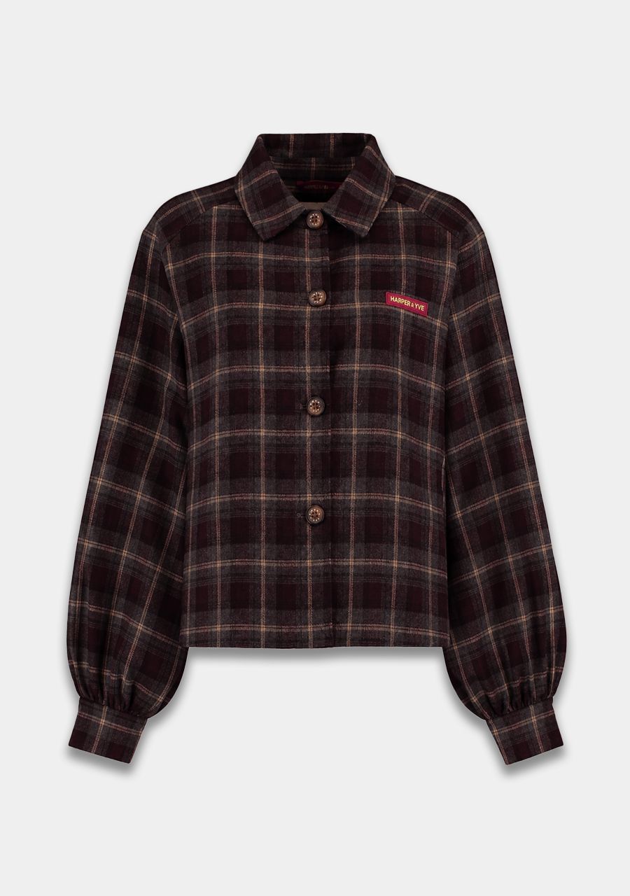Rylee Jacket - Tipsy Red Check