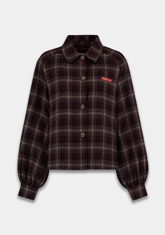 Rylee Jacket - Tipsy Red Check