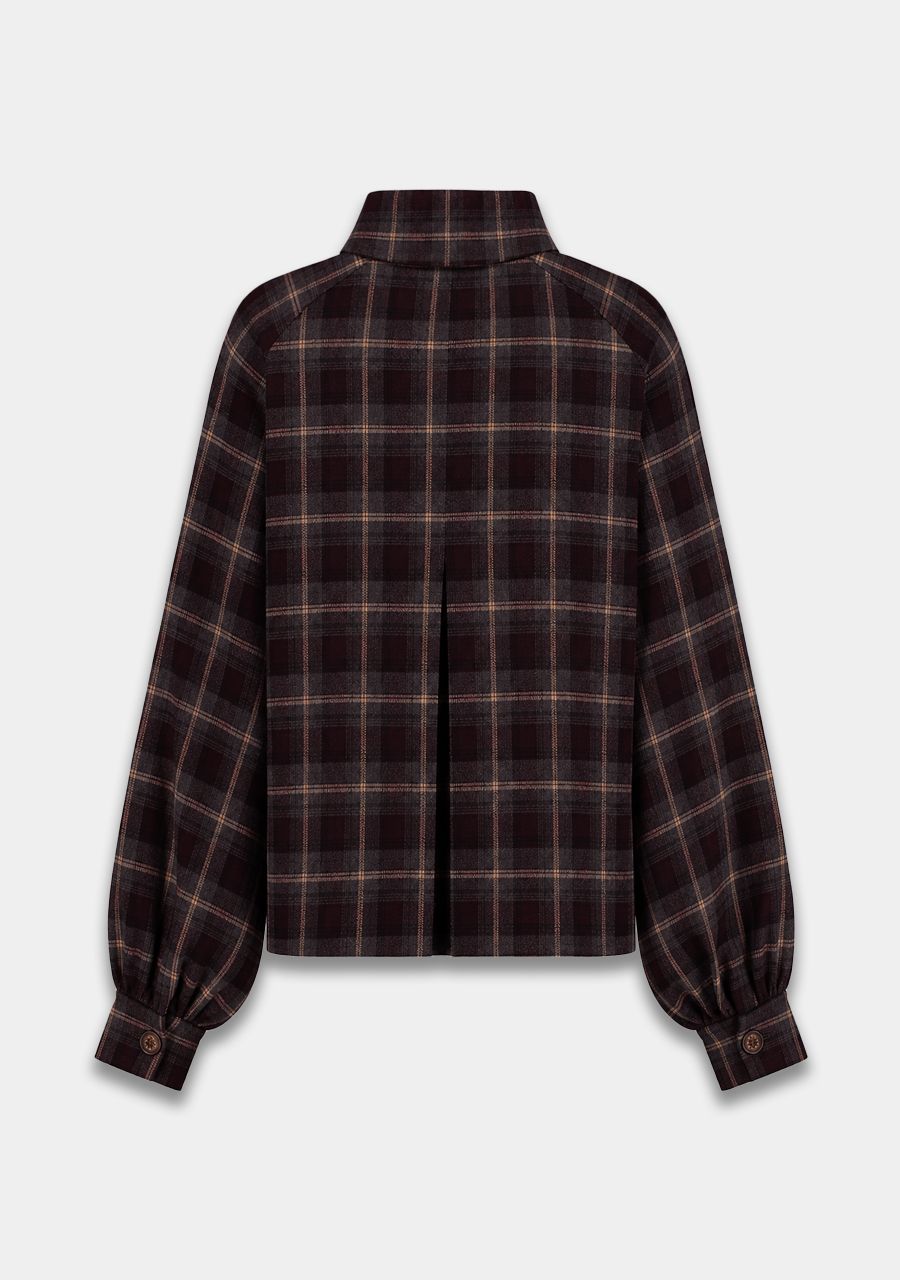 Rylee Jacket - Tipsy Red Check