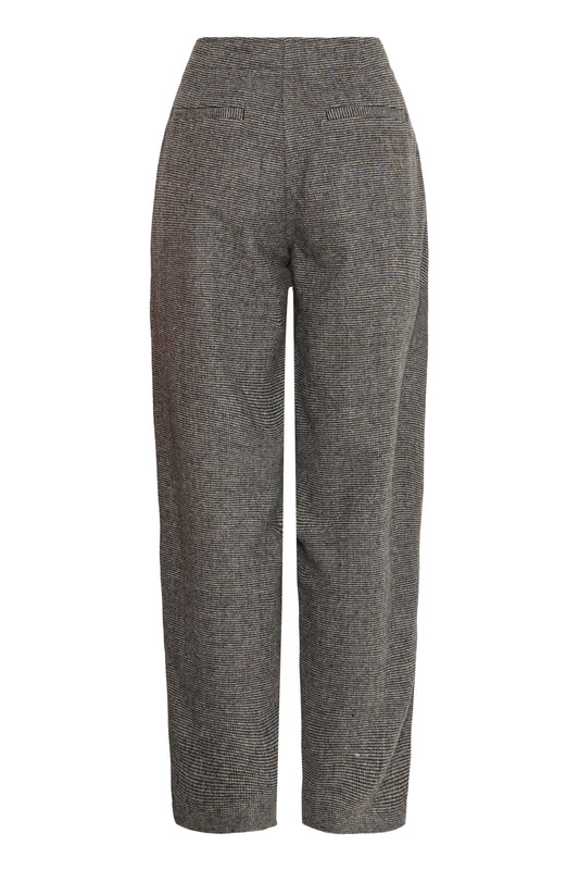 Gray pants on a white background