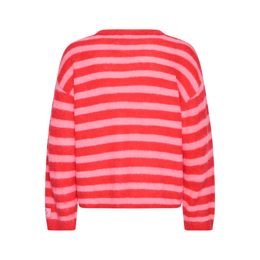 IHBlush Jumper- Pink Stripe