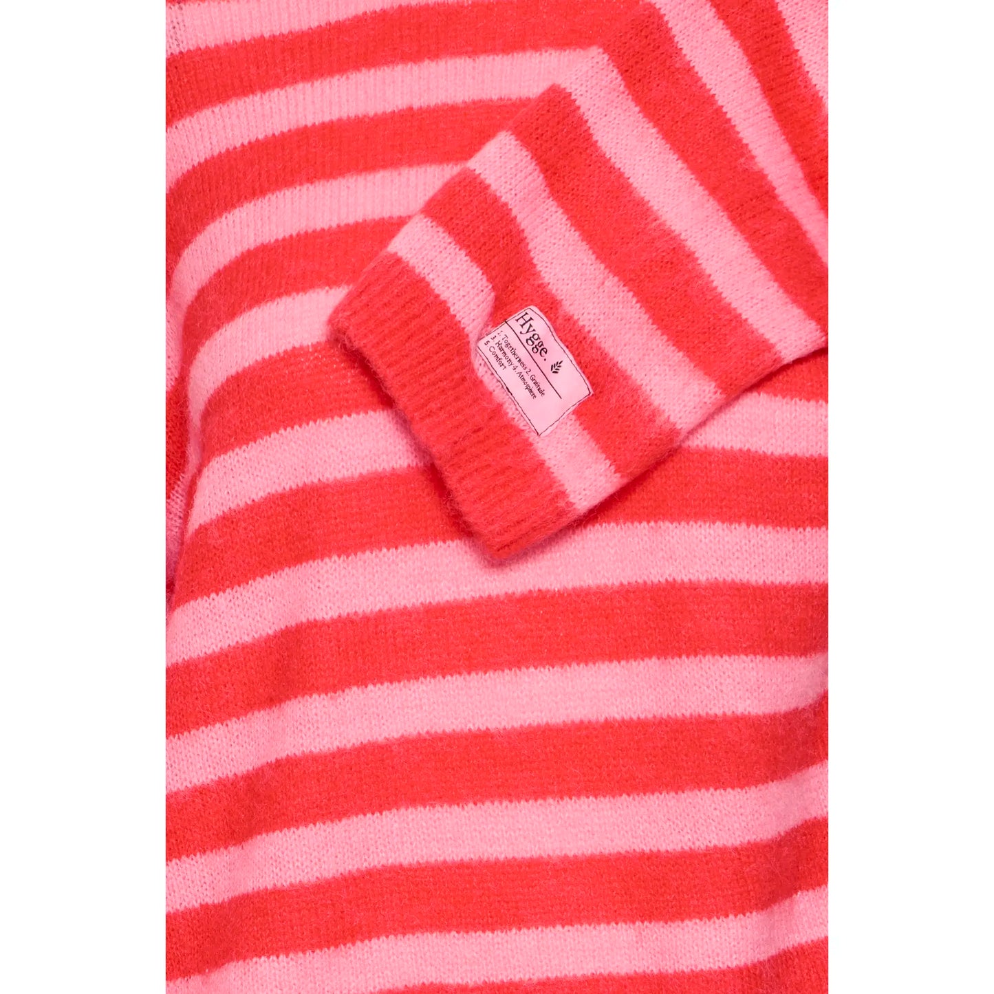 IHBlush Jumper- Pink Stripe