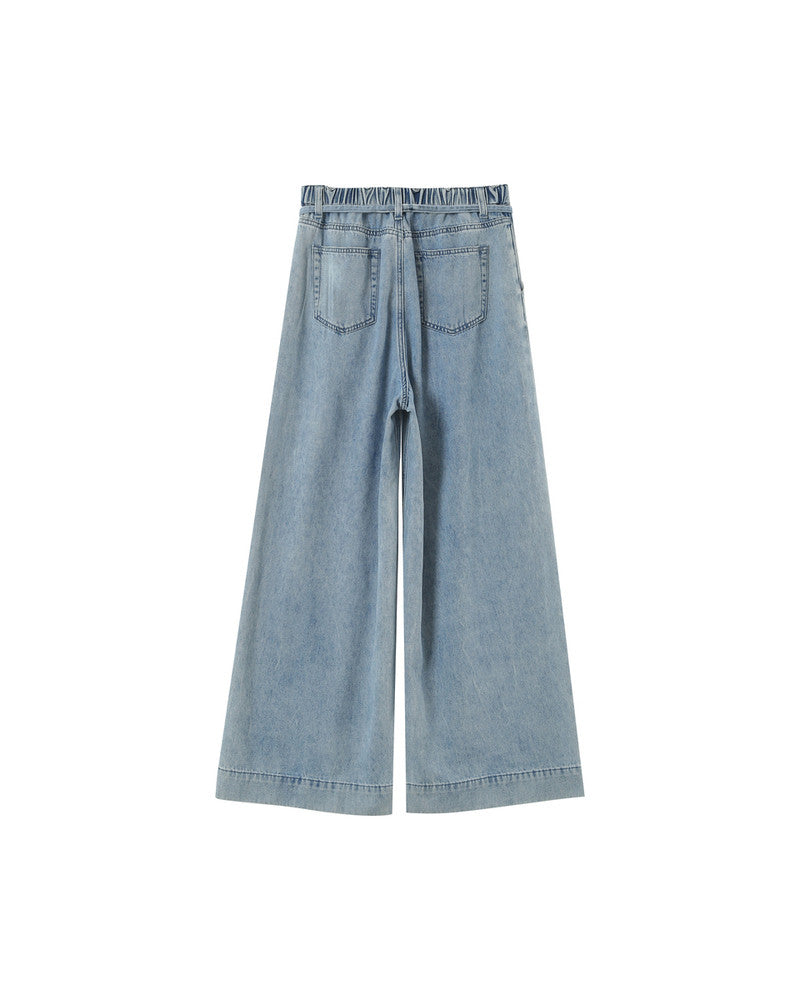 Pompon Trousers - Sky Blue