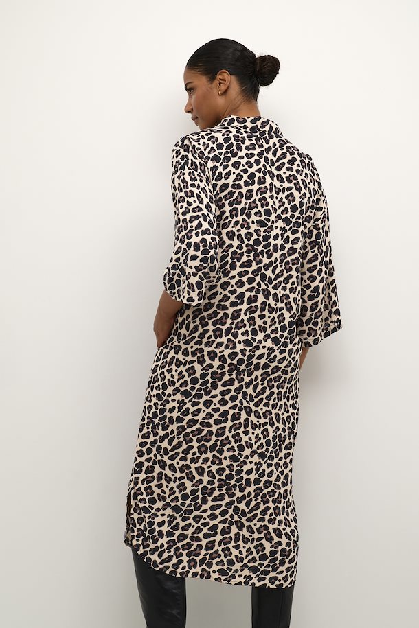 KAMarta Shirt Dress - Leopard Print