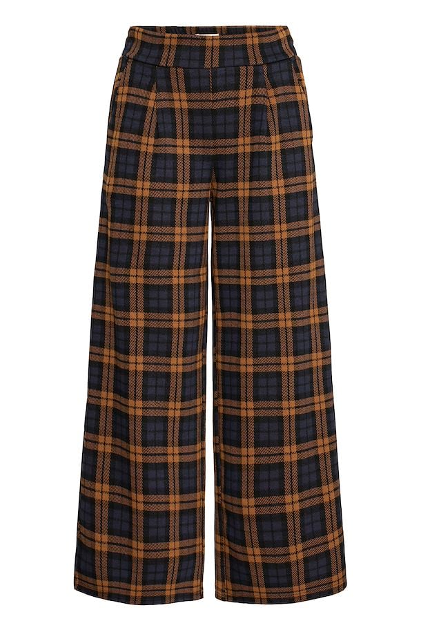 IHKate Wide Pant - Cropped - Check