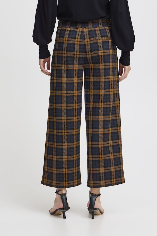 IHKate Wide Pant - Cropped - Check