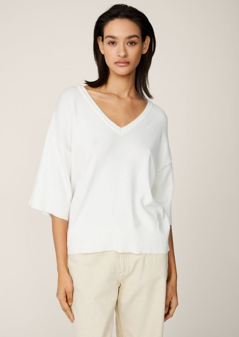 MSCHEslina Rachelle 2/4 V Neck Pullover