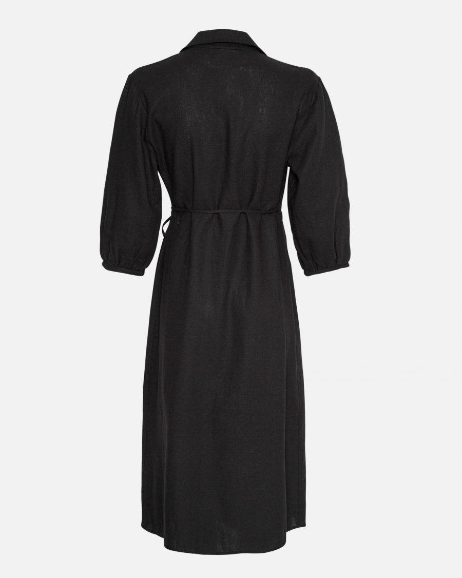 MSCHJovene Ginia Linen Blend Wrap Dress