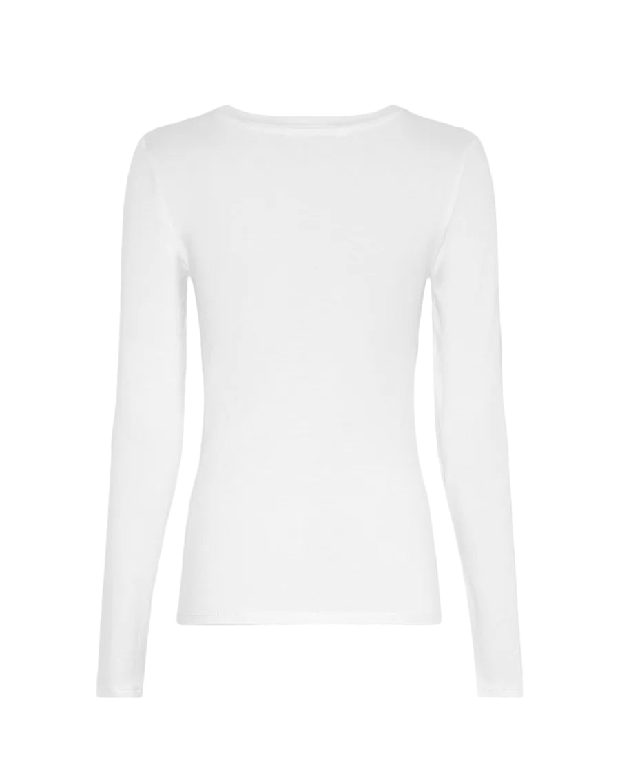 MSCHBetrina Long Sleeve Top - White