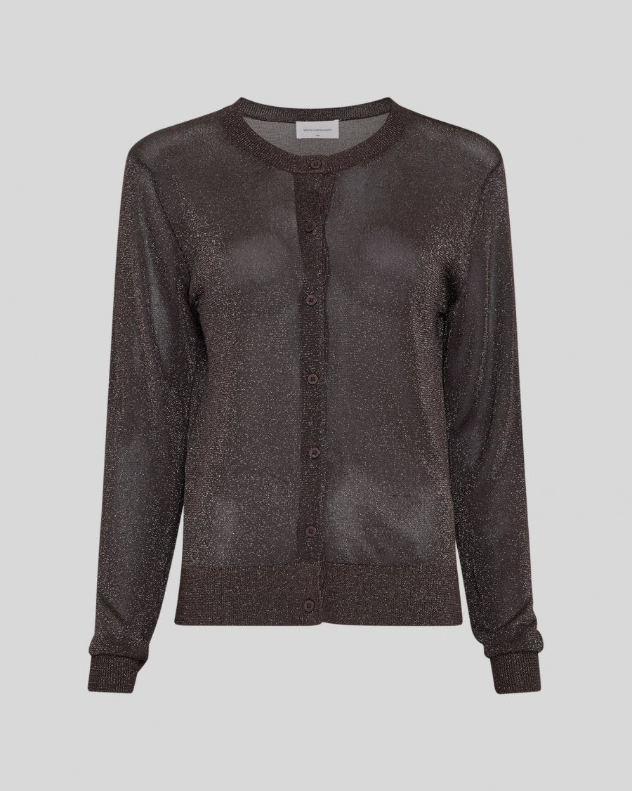 MSCHShirley Cardigan - Mole/ Silver