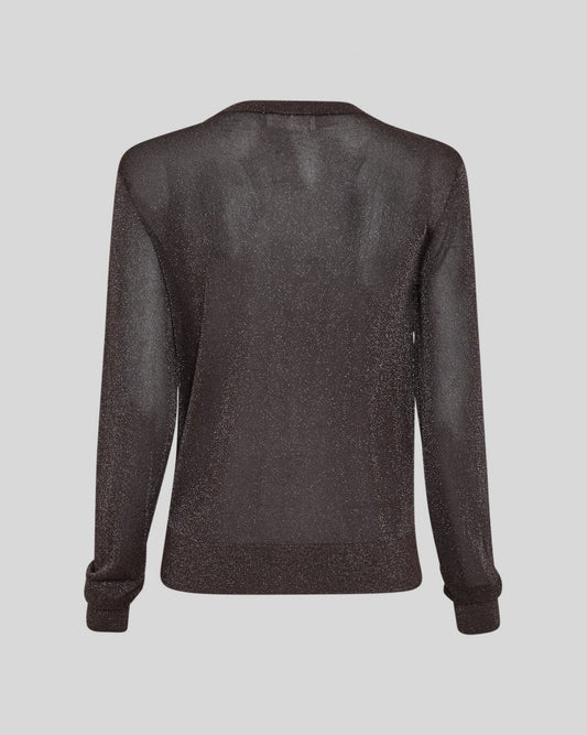 MSCHShirley Cardigan - Mole/ Silver