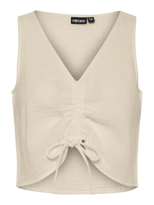 PCSastina Cropped Top - Silver Lining