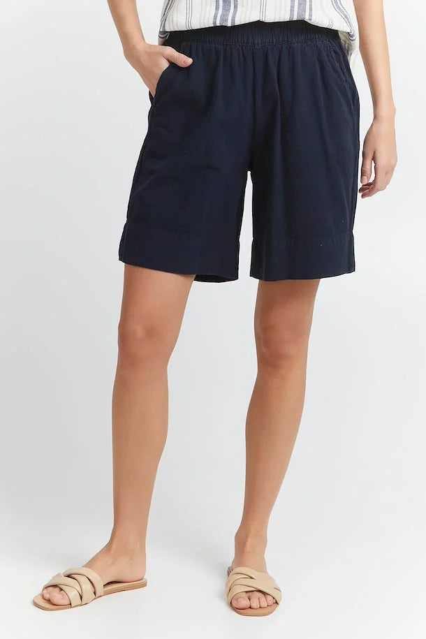Frsabell Shorts - Navy Blazer
