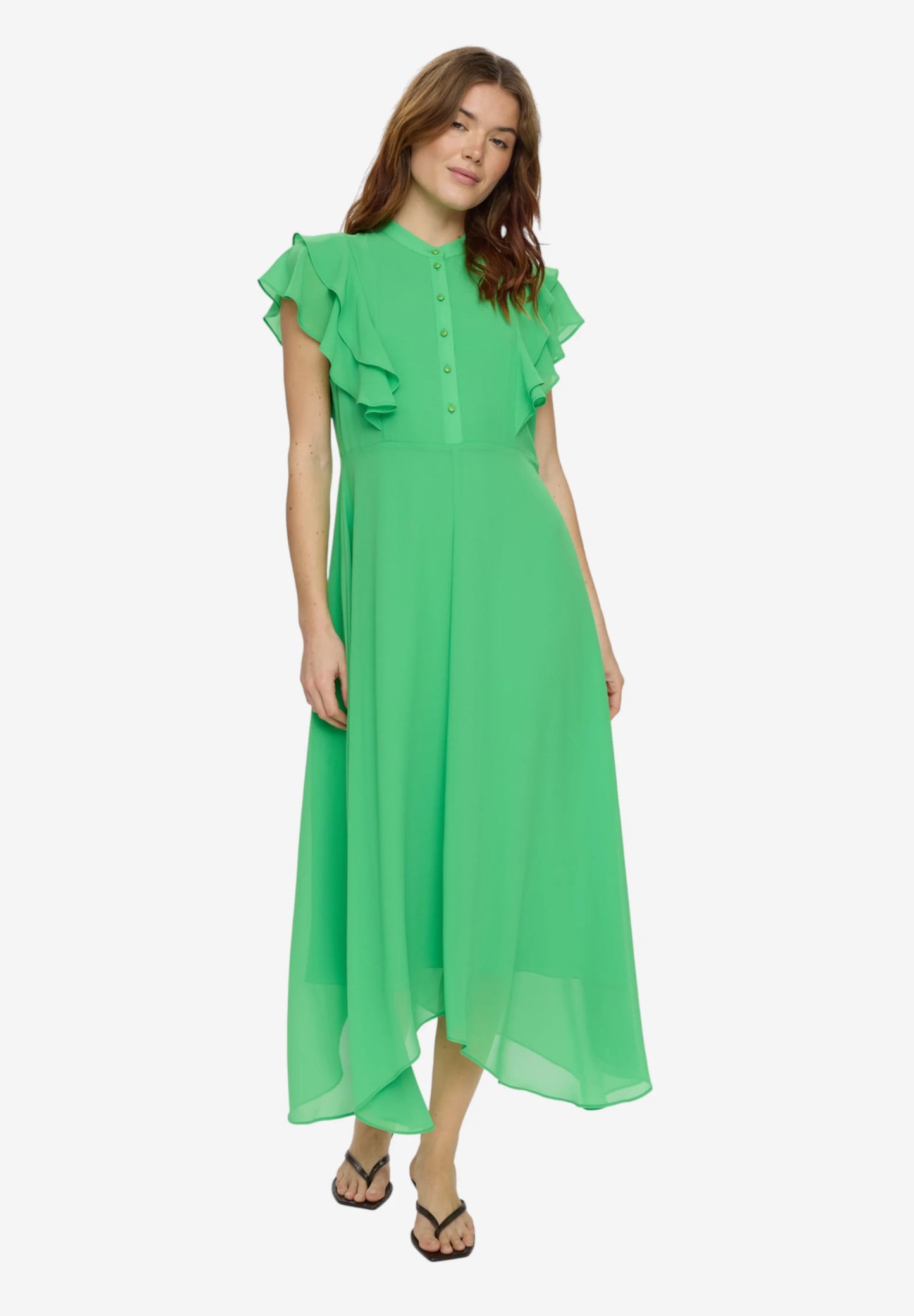 NuParisa Ruffle Dress