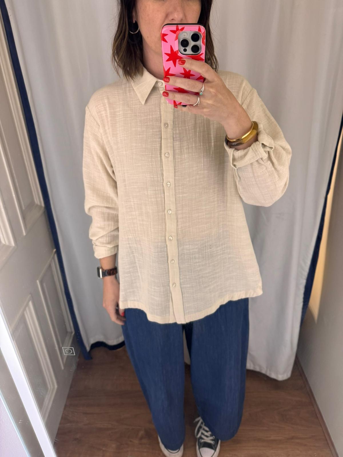 PCAgnes Oversized Shirt