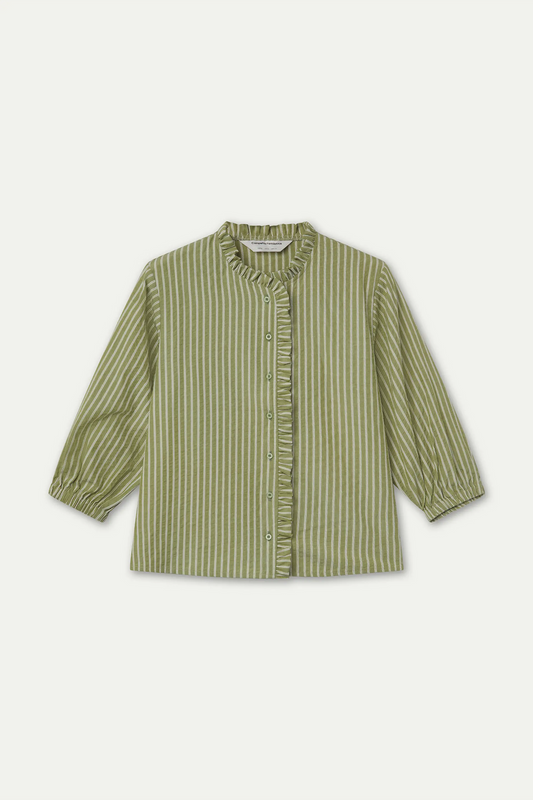 Light green stripes