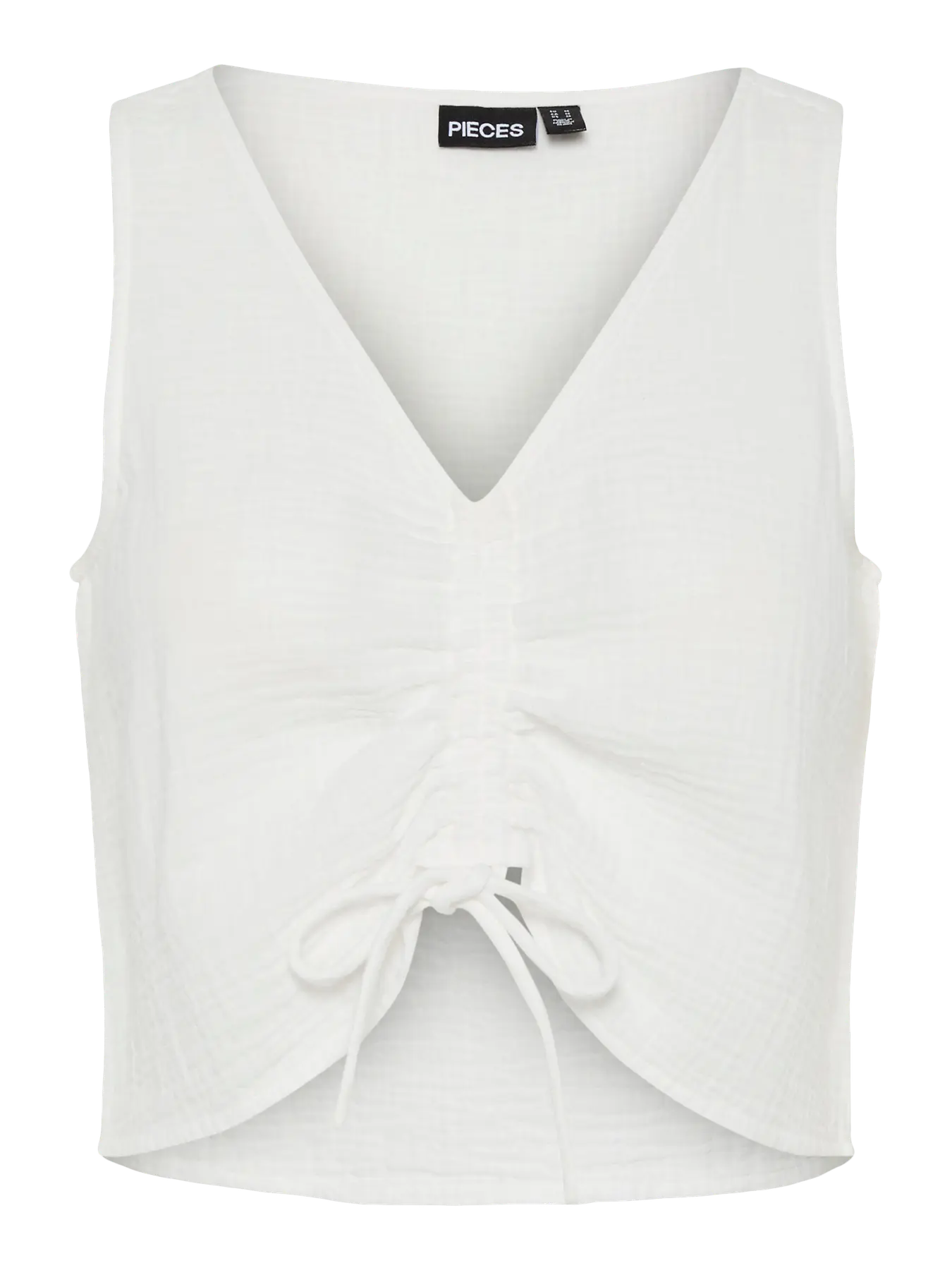PCSastina Cropped Top - Cloud Dancer