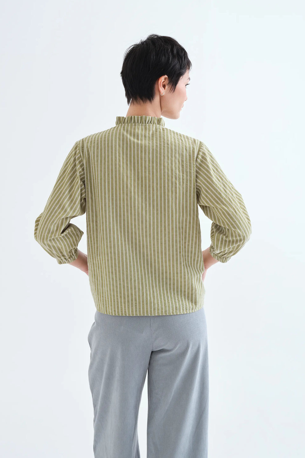 Light green stripes