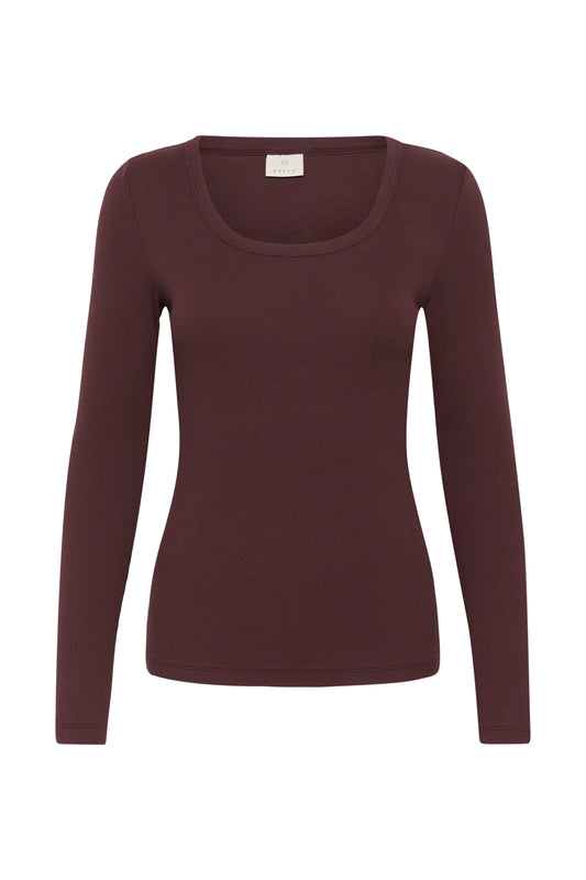KAcarna Long Sleeve T-shirt -191619 - fudge