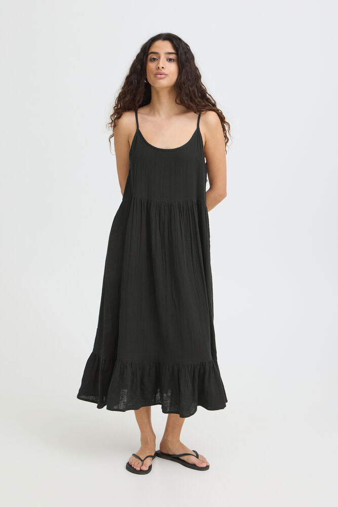 IAFoxa Midi Dress - Black