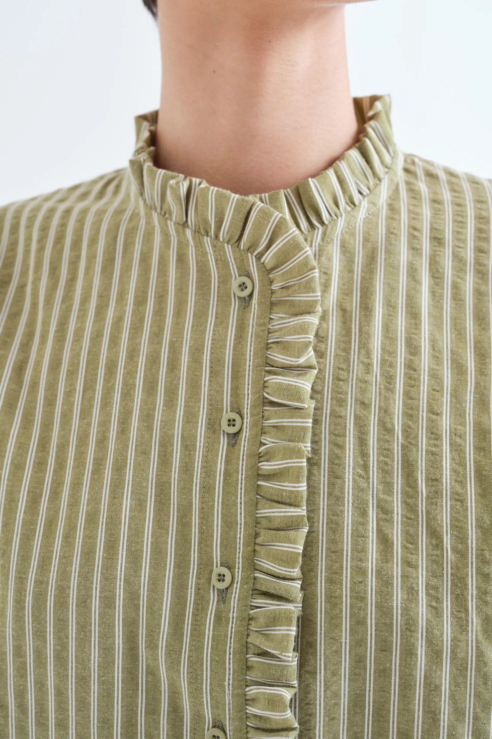 Light green stripes