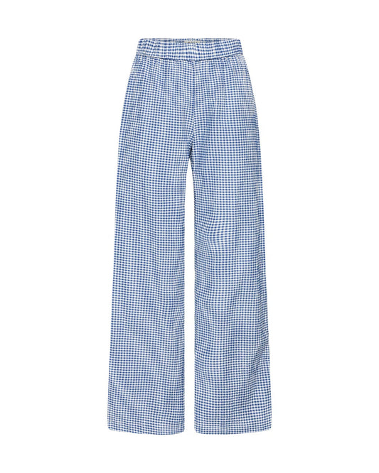 IHJilma Pants - Blue gingham