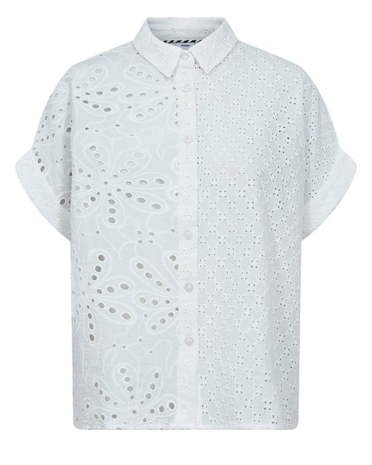 Nupalma Sleeveless Shirt - Bright White