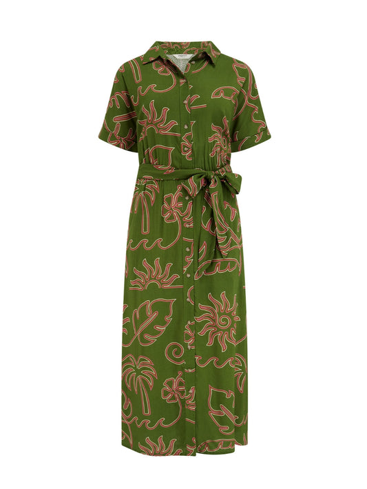 Leigh Midi Shirt Dress