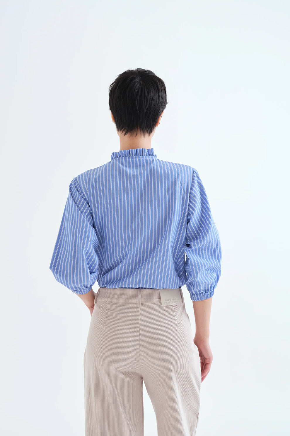 Blue Stripes Blouse