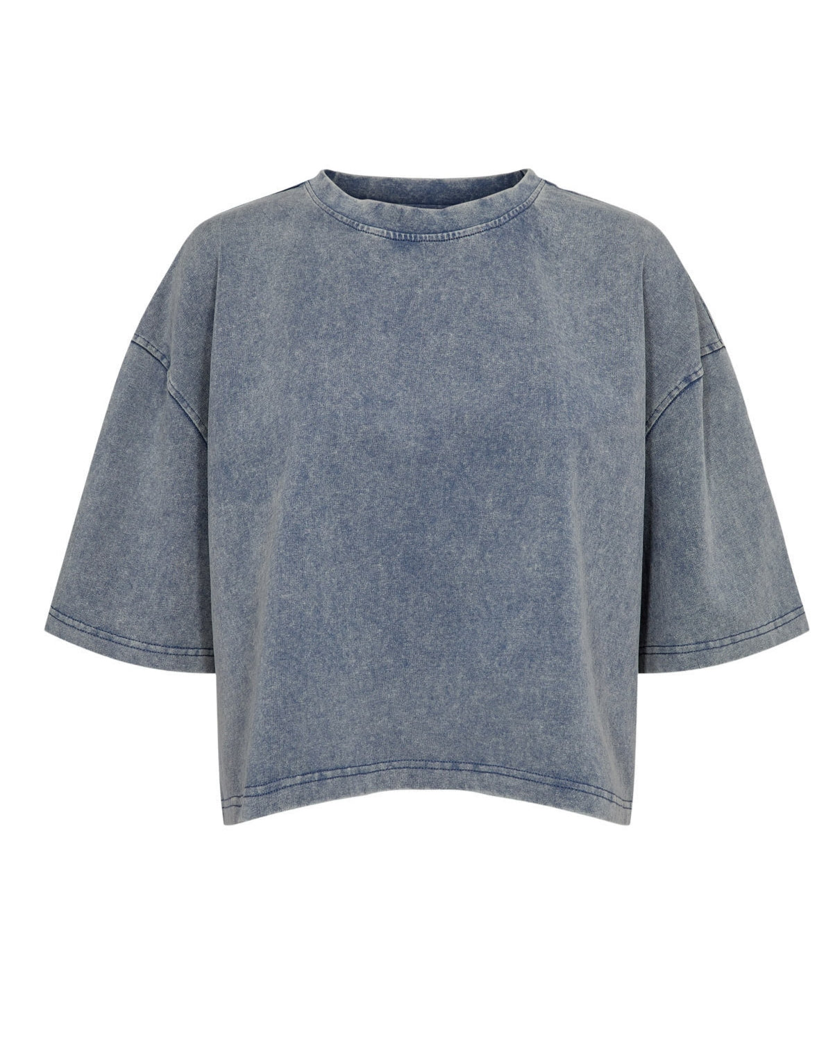 Nunella Tee- Gray Blue
