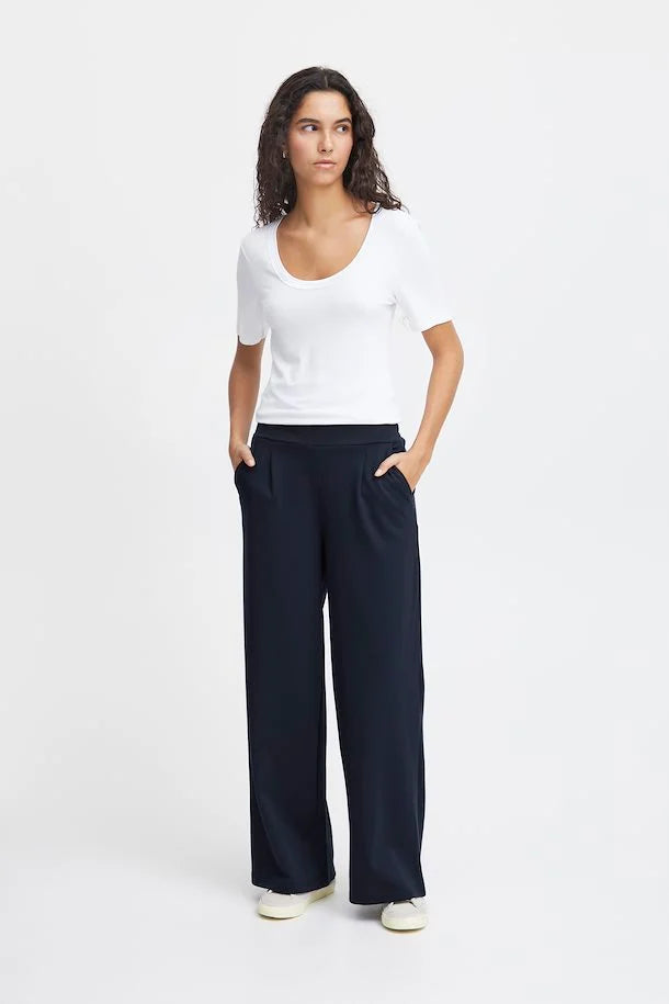 IHKate Sus Long Wide Pant - Total Eclipse