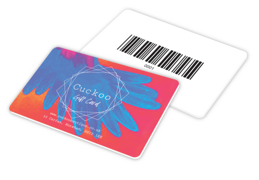 Giftcard - Contact us to arrange