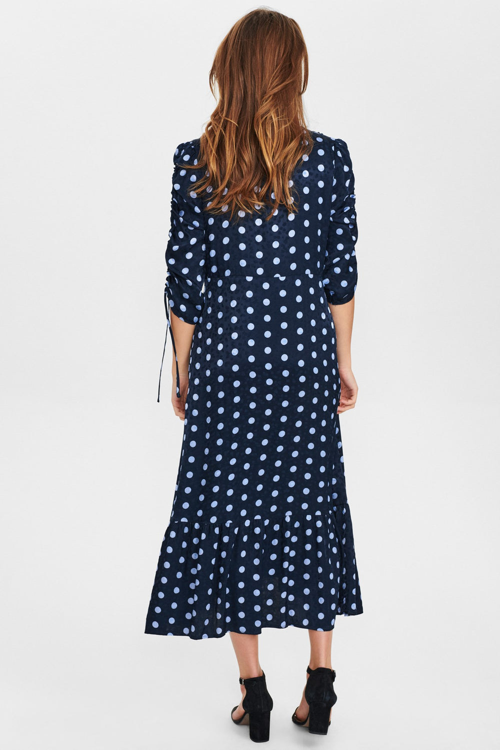 Nubell Maxi Dress - Navy Blue
