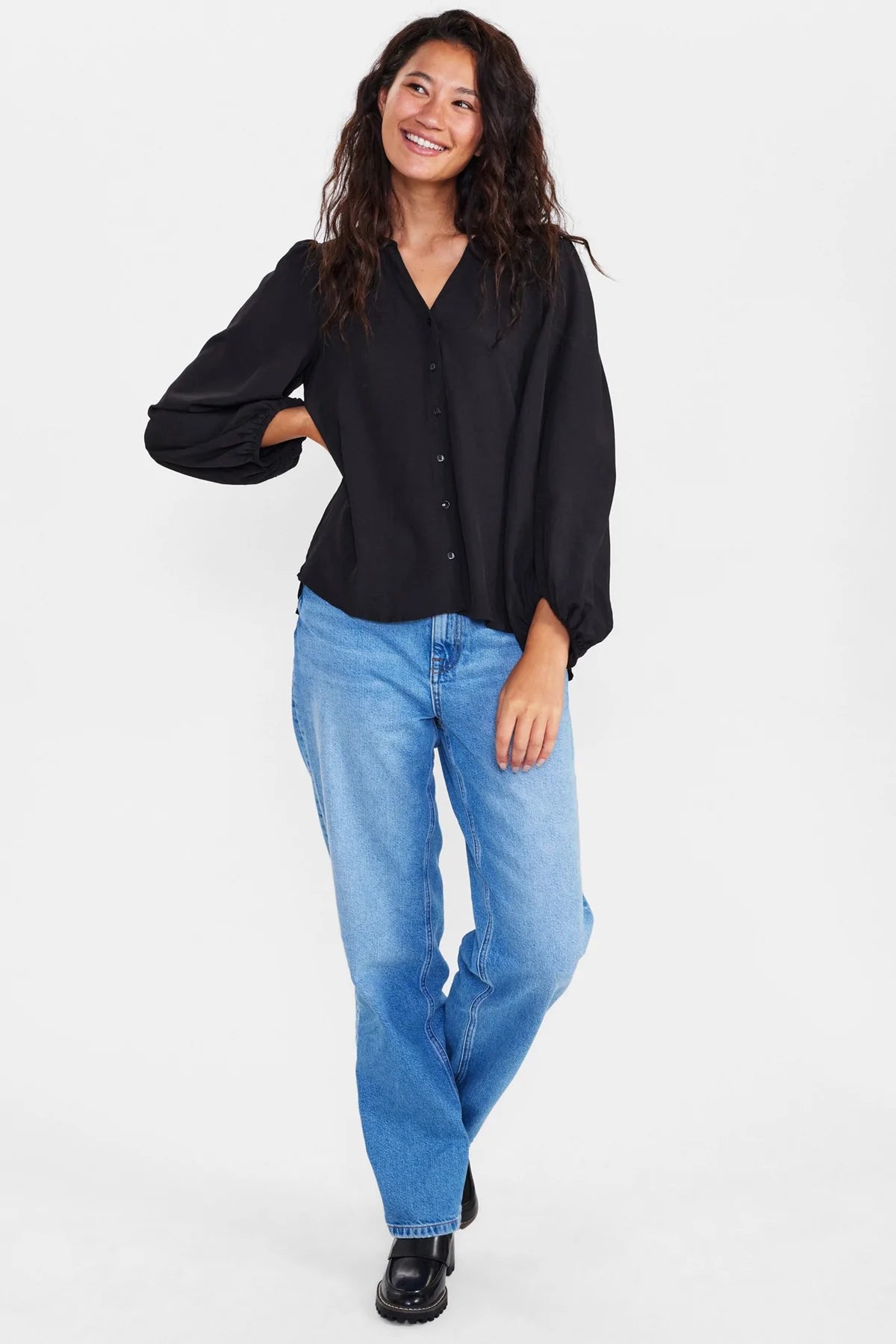 Nusofty Blouse - Caviar