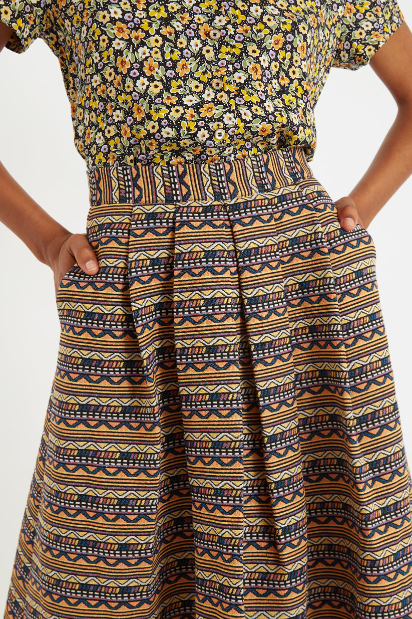 Pasadena Mexico Jacquard Skirt