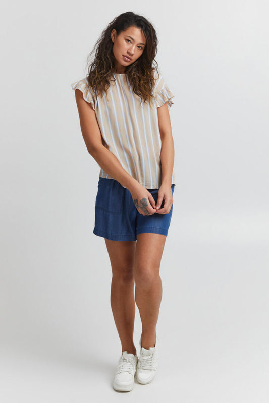 Marrakech Blouse - Doeskin